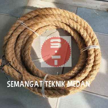 25mm TALI KAPAL MANILA TARIK TAMBANG DADUNG TAMPAR TEBAL 25 mm ECERAN