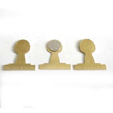 Bros Pin Logo Hipmi Pengait Magnet Lencana Hipmi Gold Full Logam Mulyocreative