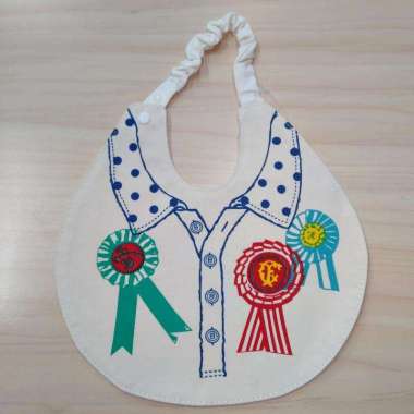 Slabber Cokisbaby Celemek Bayi Kemeja 2 Lencana