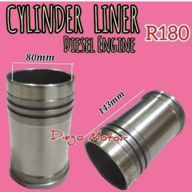 Cylinder Liner Foring Boring Mesin Dongfeng R180 R 180
