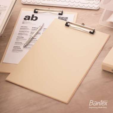 Bantex Clipboard Folio Peach 4205 45