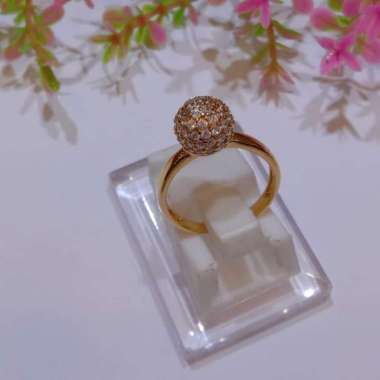 Cincin Dior Emas Kuning Kadar 700/16K 2.30gr
