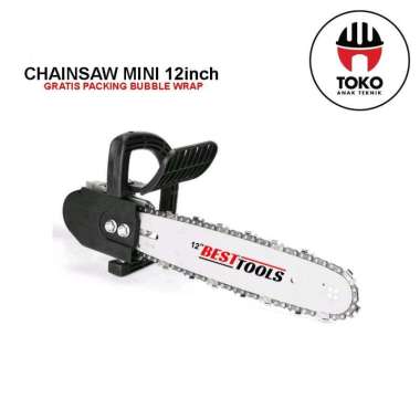 Chainsaw Mini / Chain Saw / Gergaji Potong Kayu Gerinda 12inch