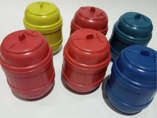 Celengan Plastik Gentong Kecil