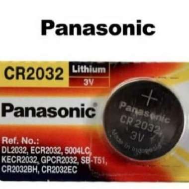 Panasonic baterai koin CR 2032