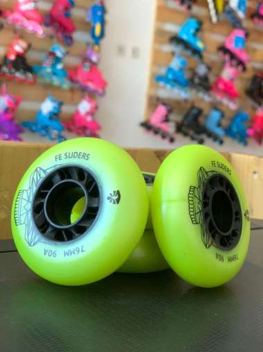 Roda Sepatu Roda Flying Eagle Slider Hijau Stabilo 76mm