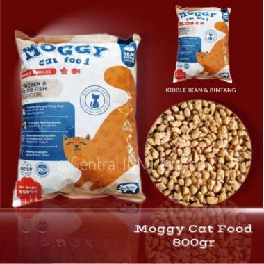 Makanan kucing moggy 800gr - Moggy makanan kucing - cat dry food
