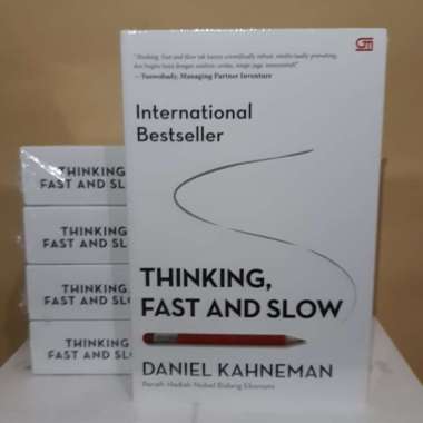 Buku Thinking Fast and Slow By Daniel Kahneman