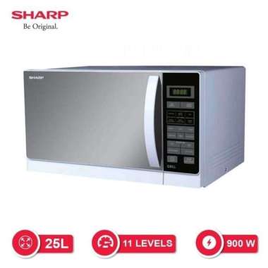 Sharp Microwave Oven R-728(K/W/S) - Microwave Oven Sharp 25L R 728 Putih
