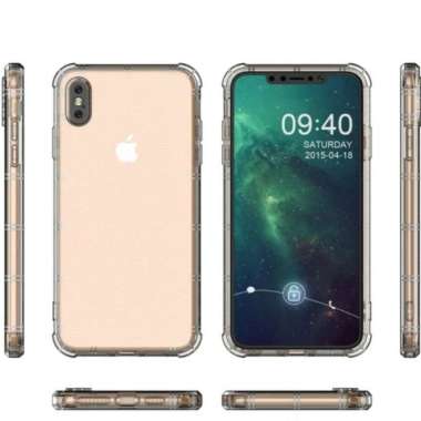 Case iPhone Xr Crystal Clear Anti Crack Casing Terbaru