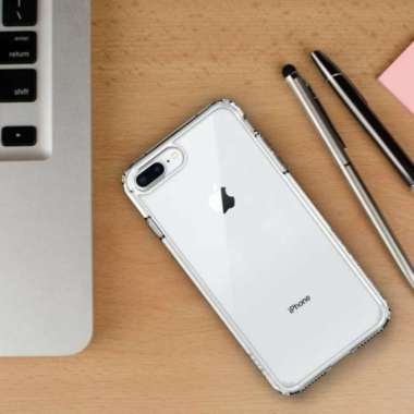 Case iPhone 8 Plus Crystal Clear Anti Crack Casing Terbaru