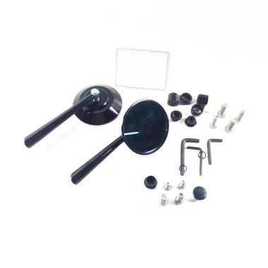 Spion Motor OEM CNC Tomok Model Jokowi BLACK