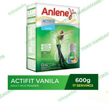 Promo Harga Anlene Actifit Susu High Calcium Cokelat 600 gr - Blibli