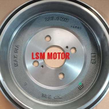 piringan disc drum roda cakram rem belakang tromol Agya ayla asli ori