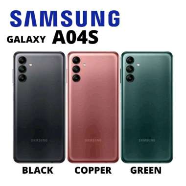 SAMSUNG GALAXY A04S RAM 4/64 GB GARANSI RESMI