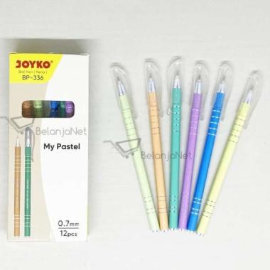 Pen Pulpen Ballpoint Ball Pen My Pastel Joyko BP-336 0.7mm [1 LUSIN]
