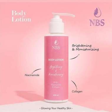 NBS BODY LOTION BRIGHTENING & MOISTURIZING BPOM