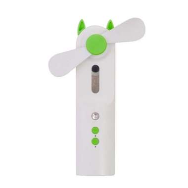 Kipas Nano Generasi 2 - Kipas Nano Spray Portable LED 2in1 Humidifier Hijau