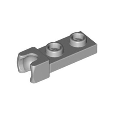 LEGO PARTS 6043639 - Plate 1x2 Ball Cup Medium Stone Grey (LBG)