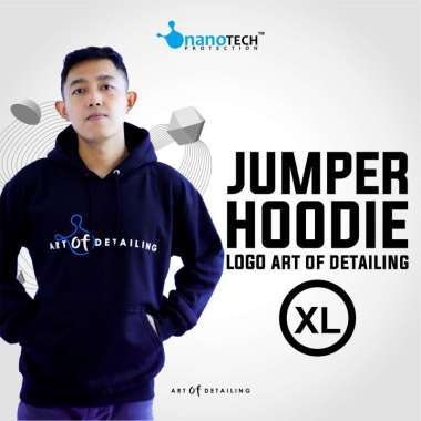 HOODIE ART OF DETAILING - OFFICIAL APPAREL nanoTECH PROTECTION - JAKET XL