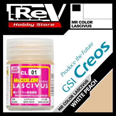 MR COLOR LASCIVUS WHITE PEACH CL01