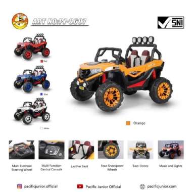 (PJ-8607) PACIFIC MOBIL AKI 8607 JEEP 12V-7AH 4WD orange