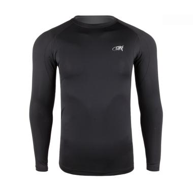 Duraking DK Fishing Jersey LS for Men - Basic Rashguard Black S BLACK