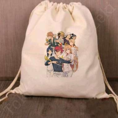 Backpack Shokugeki no Souma Food War Tas Ransel Soma Bag Figure Erina