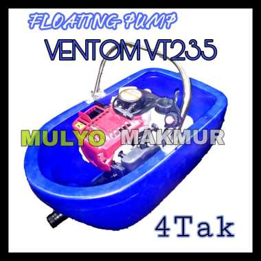 FLOATING PUMP 4TAK MESIN POMPA APUNG SIRAM BAWANG VENTOM VT235