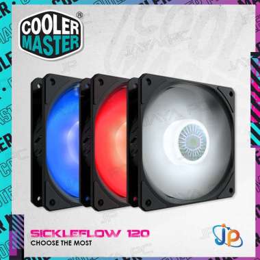 Cooler Master Fan Case Sickleflow 120 - Fan Casing 12cm PUTIH