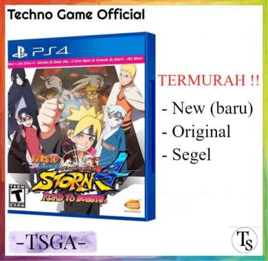 Kaset CD PS4 Naruto Shippuden Ultimate Ninja Storm 4 Naruto to Boruto