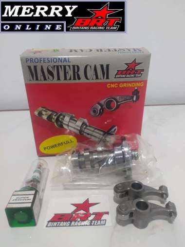 Promo 504 Super Master Cam dan RRA BRT Honda Tiger GL Pro GL Max type Noken as + Pelatuk Roller Non