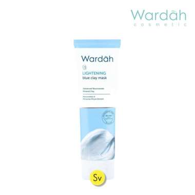 Wardah Lightening Blue Clay Mask 50ml Facial Mask