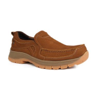 Borsa Log Pine Slip On Shoes Pria 42 tan