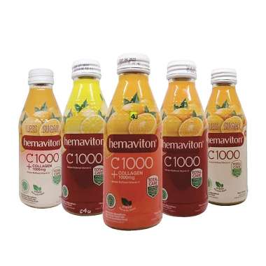 Hemaviton C1000 - Buffered Vit C Drink - 150ml BOTOL LESS SUGAR