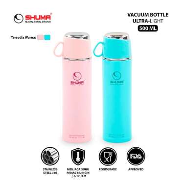 Termos Stainless steel 316 Ultra Light 500 ml Shuma Pink