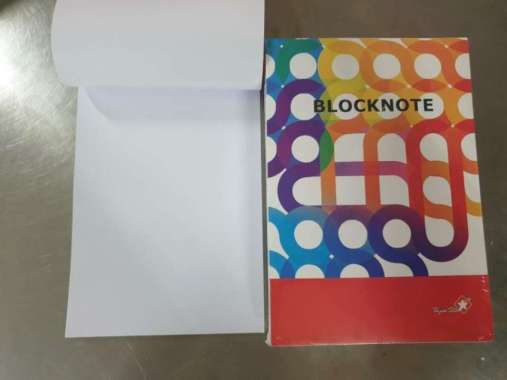 BLOCK NOTE PAPER STAR A5 POLOS/GARIS GARIS