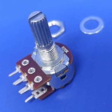 Potensio B20K A-PLUS STEREO - ROTARI NORMAL