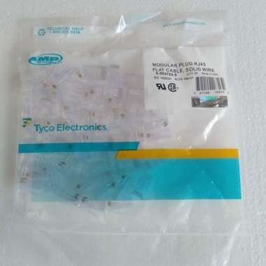Pin rj45 connector rj 45 paket 50pcs