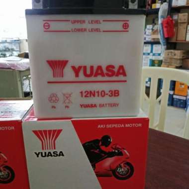 Aki Vespa/ Yuasa 12N10-3B / Aki Thunder Binter Stroom Ikan Genset