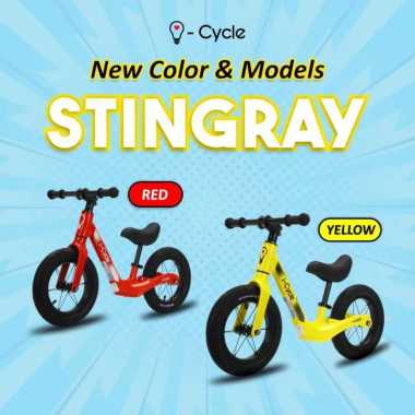 PUSH BIKE I CYCLE STINGRAY BALANCE BIKE ANAK