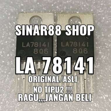 HRG 1 PCS LA78141 ORI ASLI LA 78141 IC SANYO VERTICAL VERTIKAL AISI