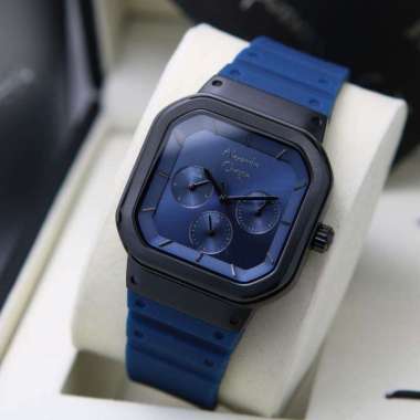 JAM TANGAN WANITA ALEXANDRE CHRISTIE ORIGINAL AC 2811 BF BLACK BLUE