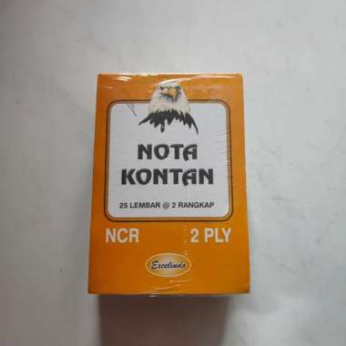 Buku Bon Nota Kontan Kecil Rangkap 2 Ply Excellindo 10 Buku