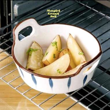 Mangkok Mangkuk Keramik Mie Kuah Salad Unik