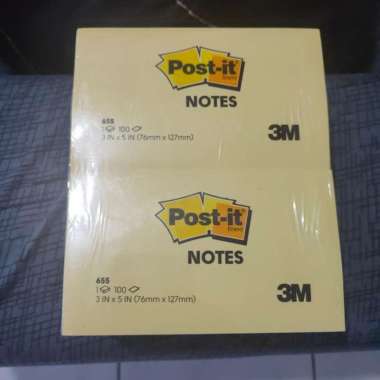 Post It 655 3M Yellow