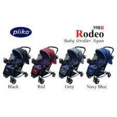 STROLLER PLIKO RODEO 398 dark grey