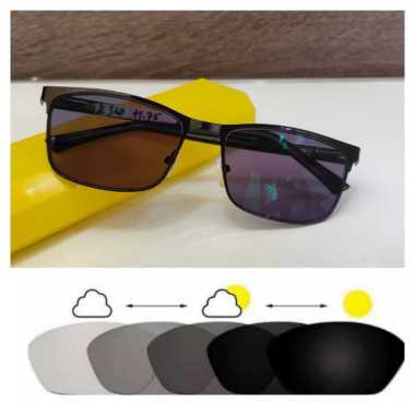 FRAME KACAMATA PHOTOCHROMIC ALITALIA JL368 BISA LENSA MINUS -4.00 LENSA PHOTOCHROMIC