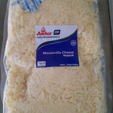 anchor mozarella shredded 1kg / mozarella parut anchor