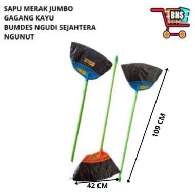 SAPU LANTAI BERSIH SAPU TERAS SAPU MERAK JUMBO BERKULITAS BAGUS